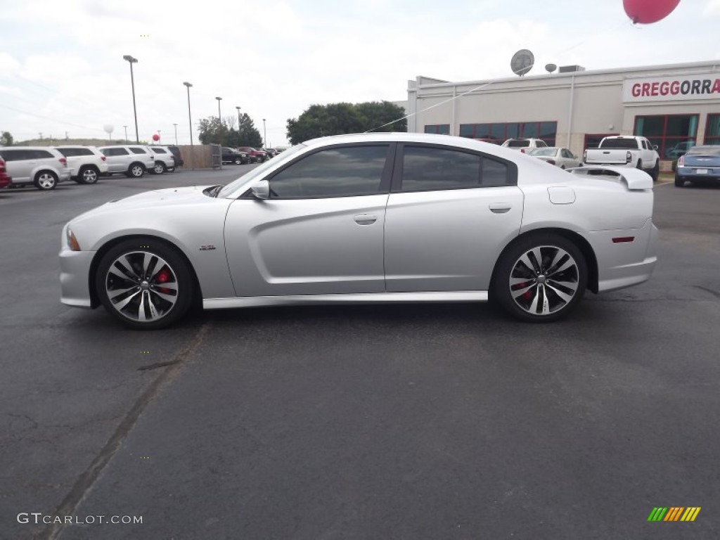 Bright Silver Metallic 2012 Dodge Charger SRT8 Exterior Photo #66695765