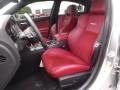 Black/Red 2012 Dodge Charger SRT8 Interior Color