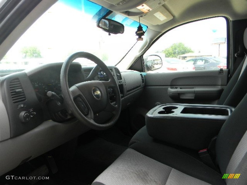 2008 Silverado 1500 LS Regular Cab - Graystone Metallic / Dark Titanium photo #8