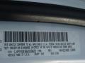 PW7: Bright White 2011 Jeep Liberty Sport Color Code