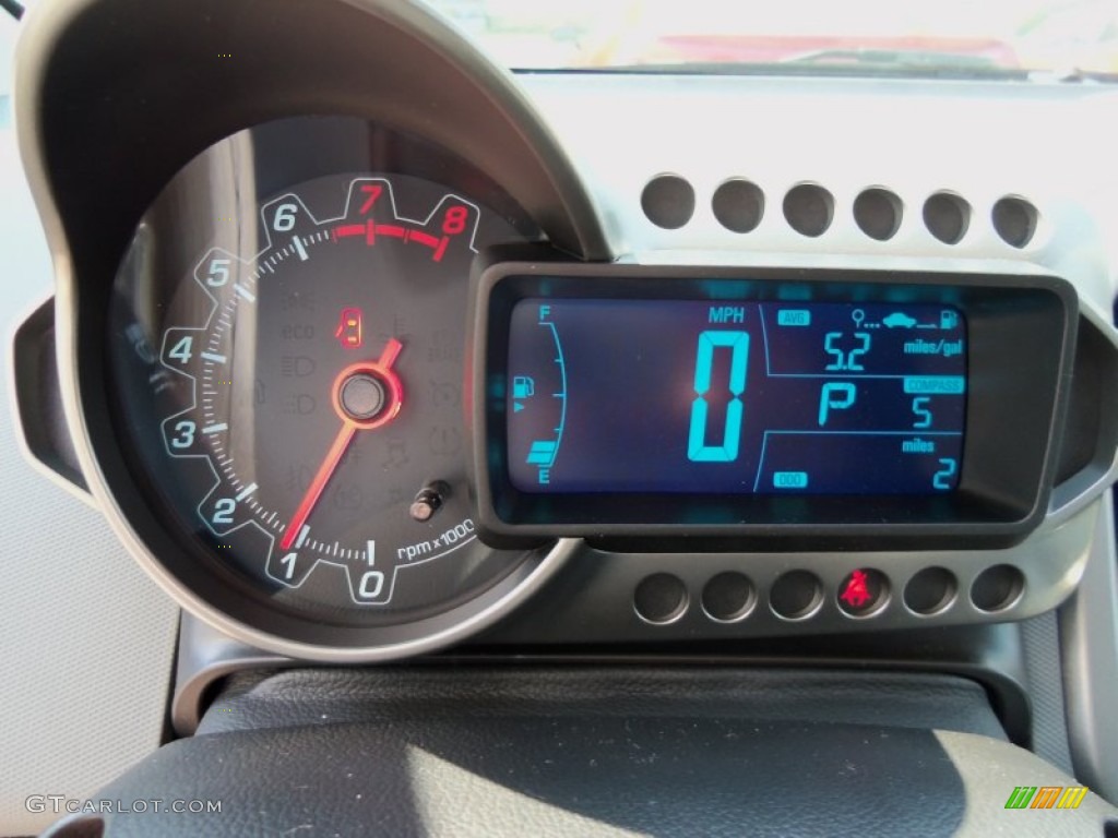 2012 Chevrolet Sonic LT Hatch Gauges Photo #66697237