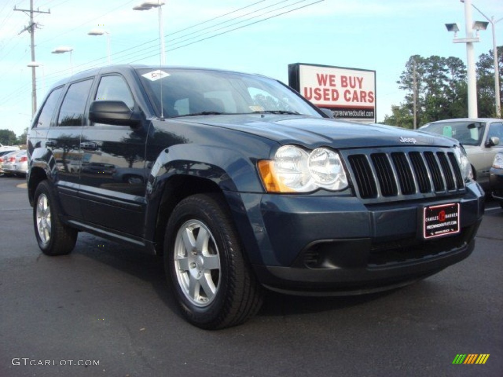 2008 Grand Cherokee Laredo 4x4 - Steel Blue Metallic / Dark Slate Gray photo #1