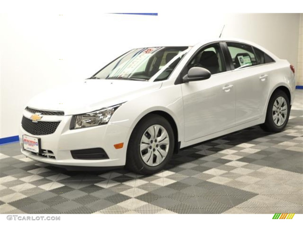 2012 Cruze LS - Summit White / Jet Black/Medium Titanium photo #1