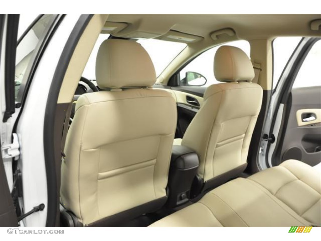 Cocoa/Light Neutral Interior 2012 Chevrolet Cruze LTZ Photo #66698519