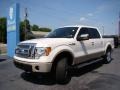 White Platinum Metallic Tri Coat - F150 Lariat SuperCrew 4x4 Photo No. 33