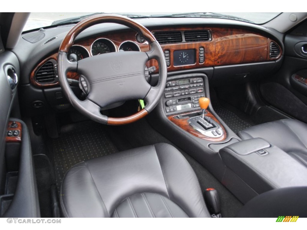 Charcoal Interior 2005 Jaguar XK XK8 Convertible Photo #66699017