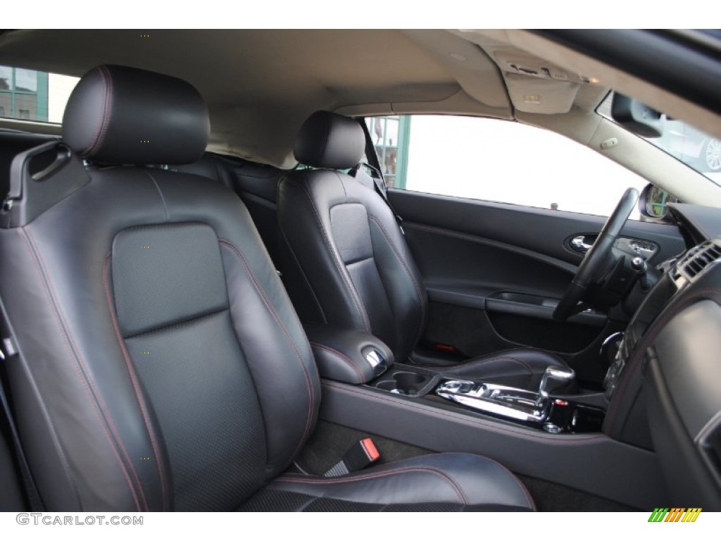 Charcoal Interior 2009 Jaguar XK XKR Portfolio Edition Convertible Photo #66699356