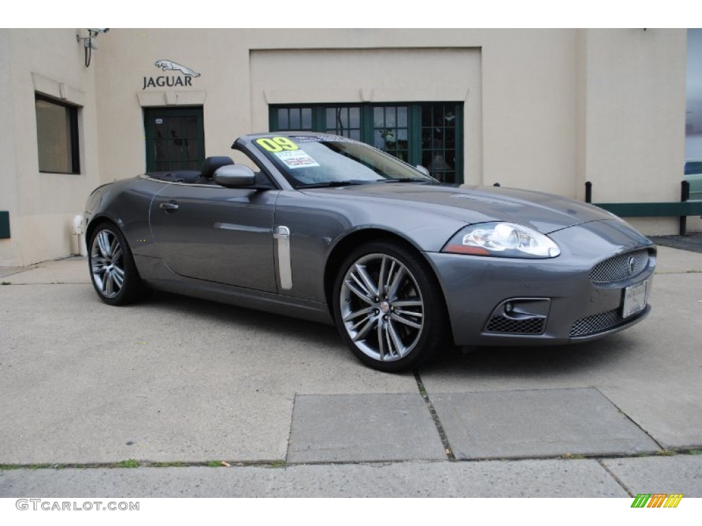 Shadow Gray 2009 Jaguar XK XKR Portfolio Edition Convertible Exterior Photo #66699542