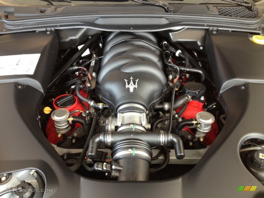 2012 Maserati GranTurismo Convertible GranCabrio 4.7 Liter DOHC 32-Valve VVT V8 Engine Photo #66699644
