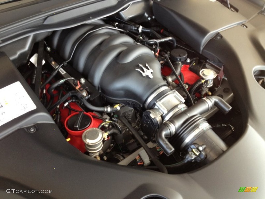 2012 Maserati GranTurismo Convertible GranCabrio 4.7 Liter DOHC 32-Valve VVT V8 Engine Photo #66699662