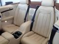 2012 Maserati GranTurismo Convertible Pearl Beige Interior Rear Seat Photo