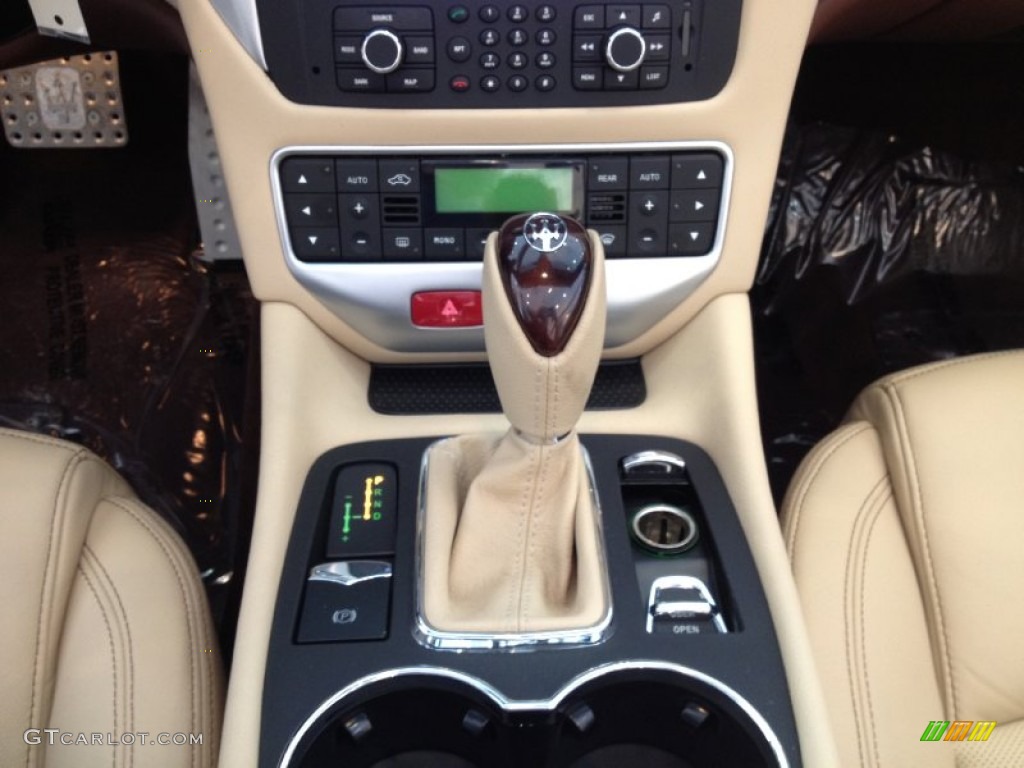 2012 Maserati GranTurismo Convertible GranCabrio 6 Speed ZF Paddle-Shift Automatic Transmission Photo #66699776