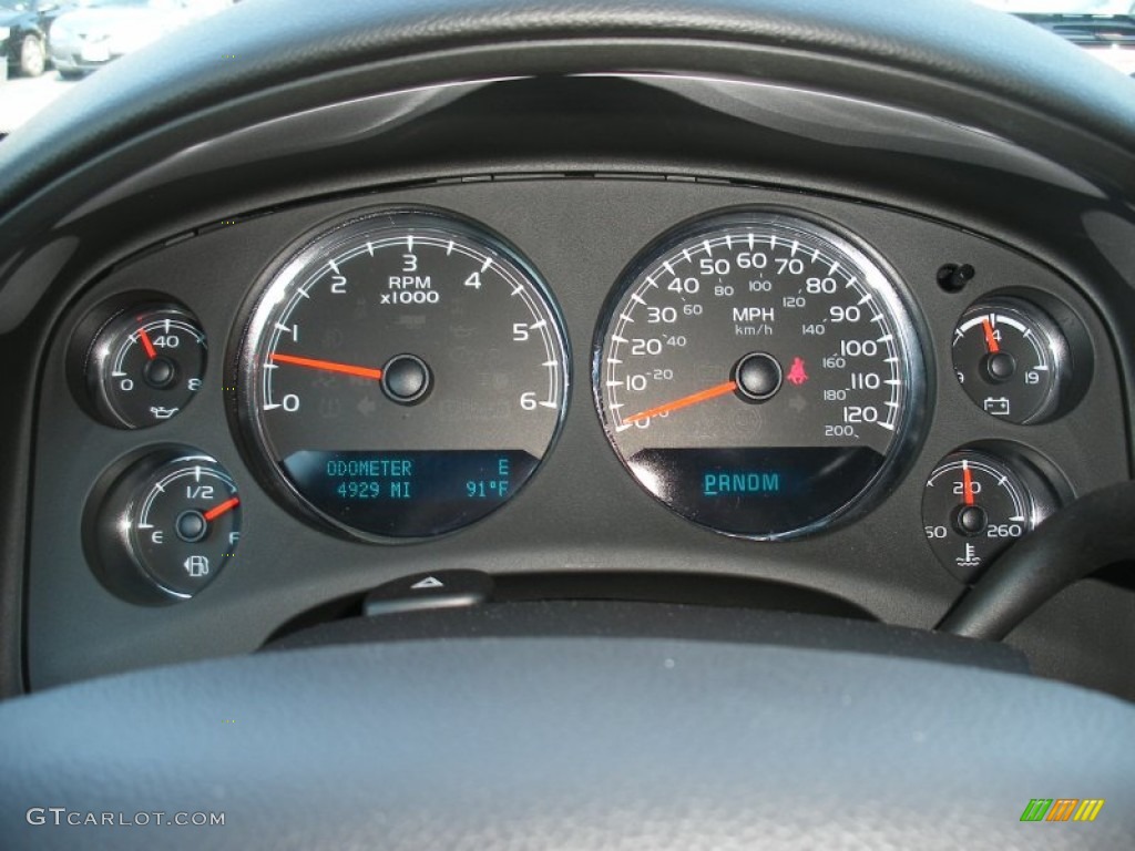 2012 GMC Yukon SLT 4x4 Gauges Photo #66700808