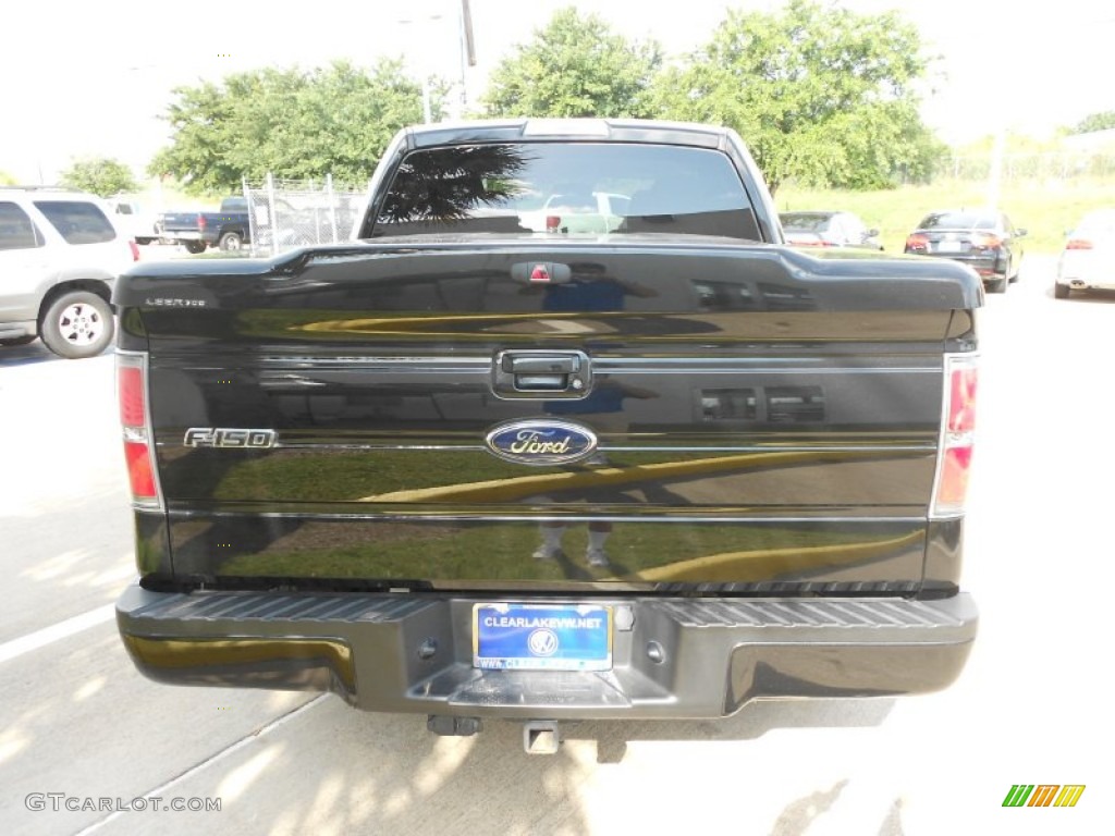 2010 F150 FX2 SuperCrew - Tuxedo Black / Black photo #6