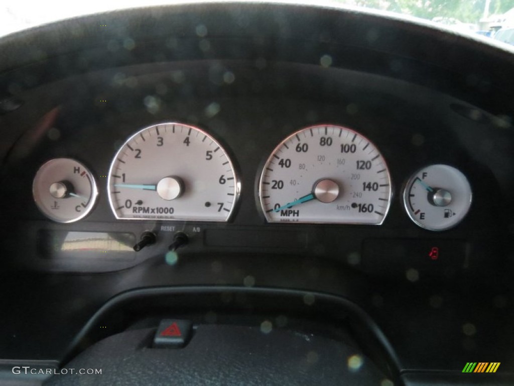 2005 Ford Thunderbird Premium Roadster Gauges Photo #66703049