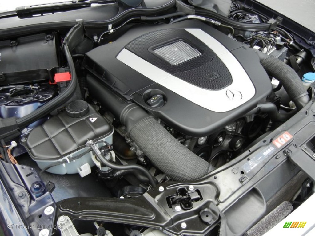 2009 Mercedes-Benz CLK 350 Coupe 3.5 Liter DOHC 24-Valve VVT V6 Engine Photo #66703277