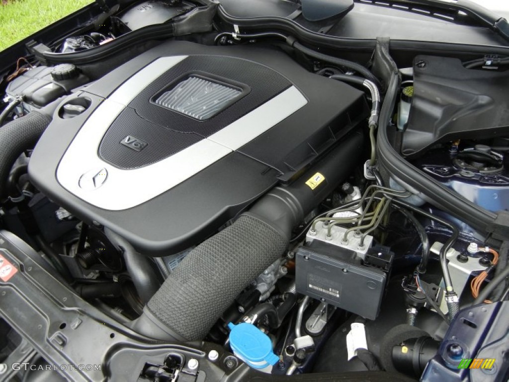 2009 Mercedes-Benz CLK 350 Coupe 3.5 Liter DOHC 24-Valve VVT V6 Engine Photo #66703289