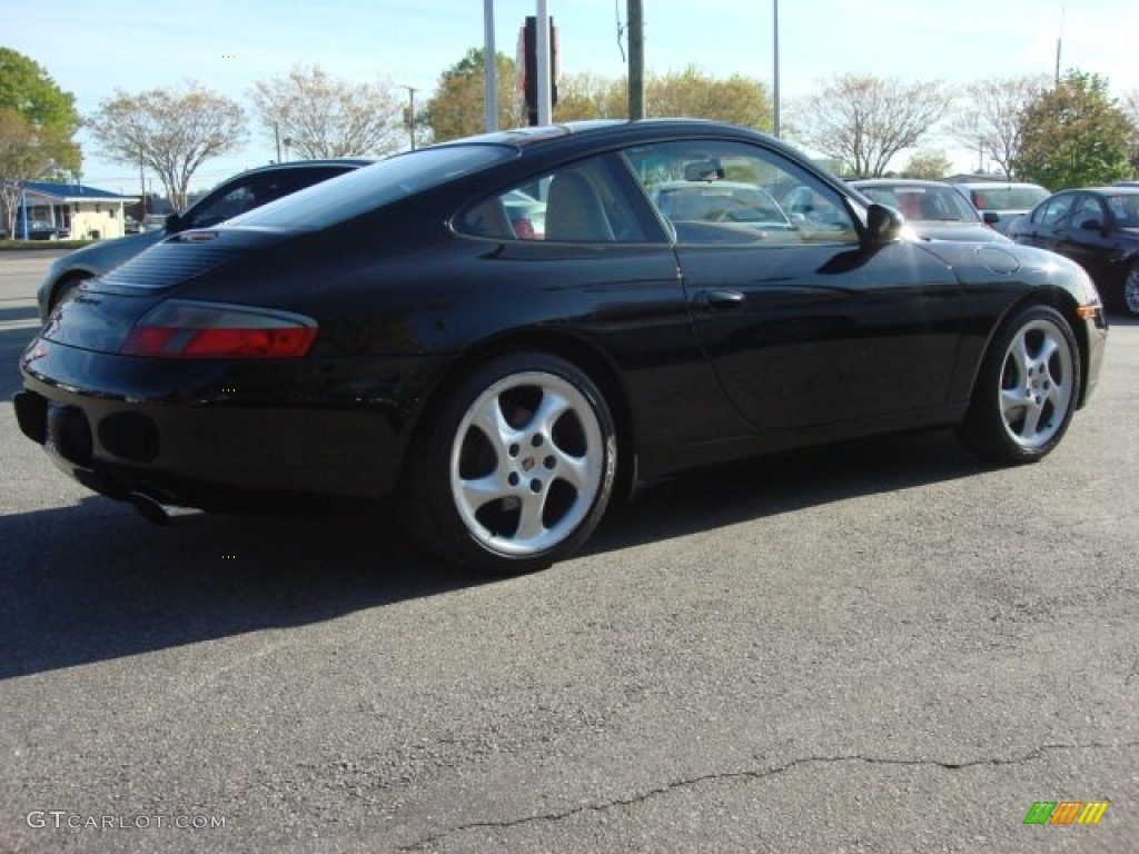 1999 911 Carrera Coupe - Black / Savanna Beige photo #5