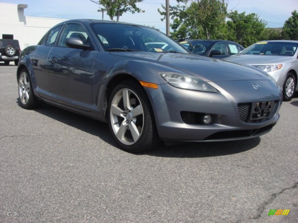 2007 RX-8 Touring - Galaxy Gray Mica / Black photo #1