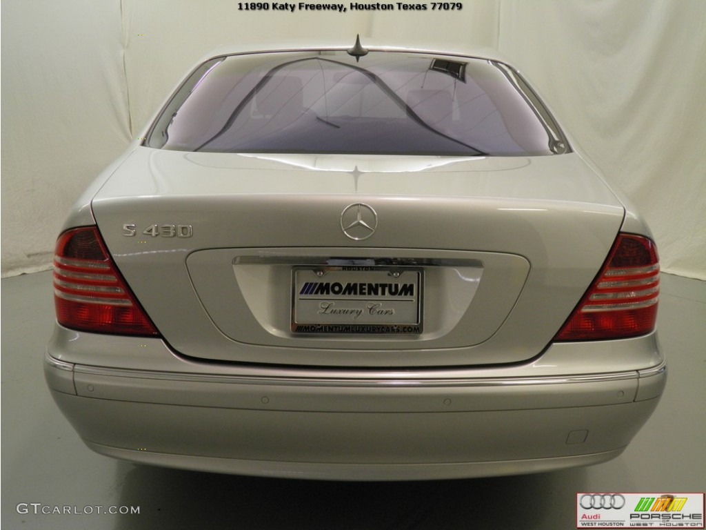 2004 S 430 Sedan - Brilliant Silver Metallic / Ash photo #20