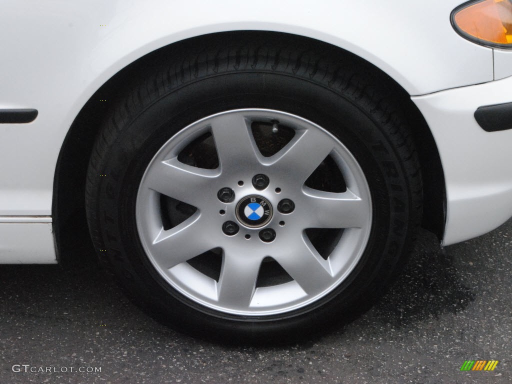 2005 3 Series 325i Sedan - Alpine White / Sand photo #2