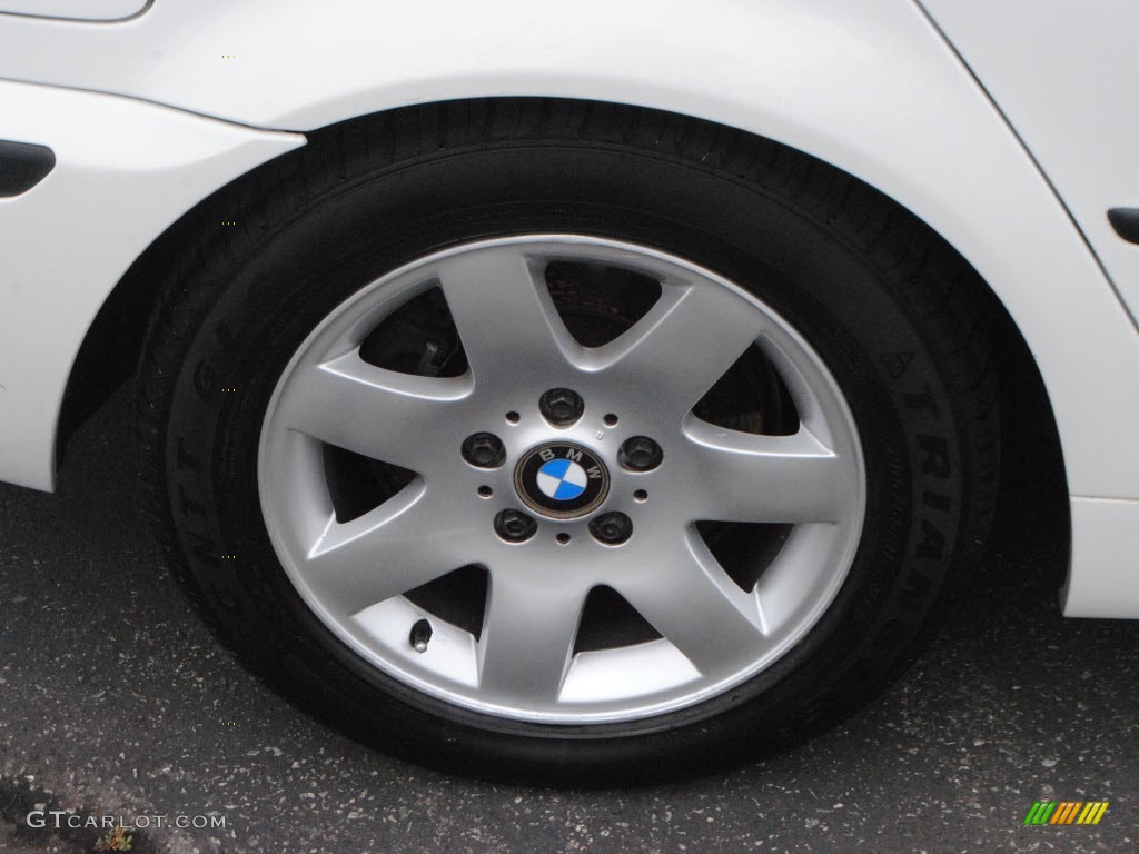 2005 3 Series 325i Sedan - Alpine White / Sand photo #8