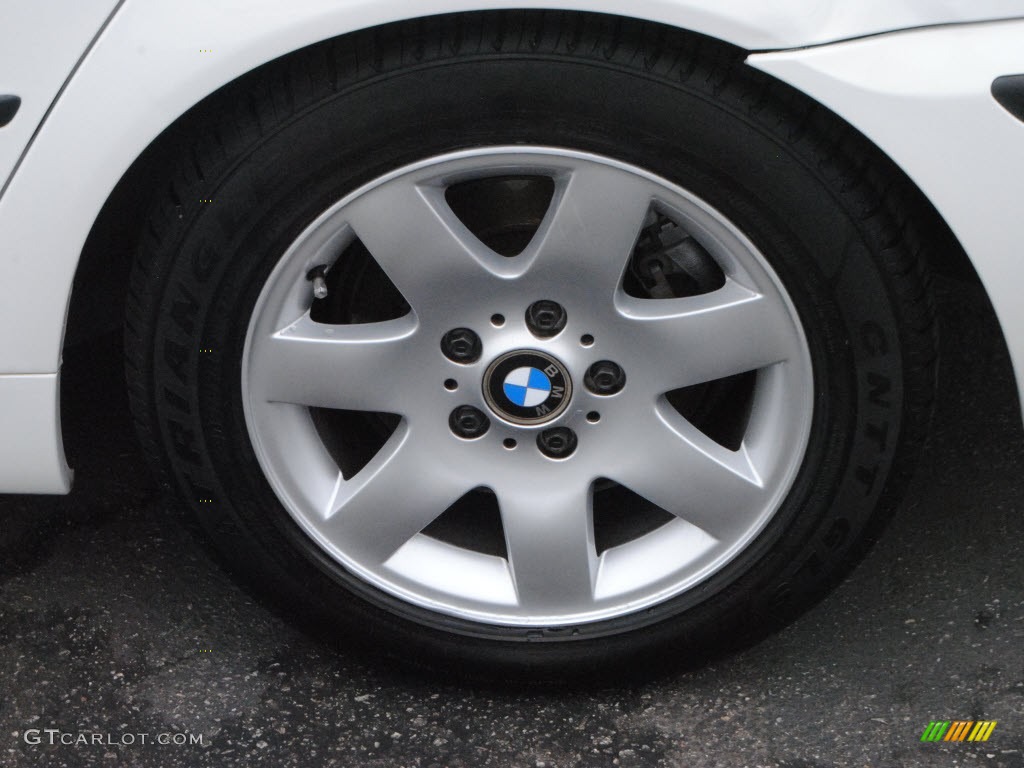 2005 3 Series 325i Sedan - Alpine White / Sand photo #13