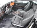  2009 3 Series 335i Coupe Black Interior