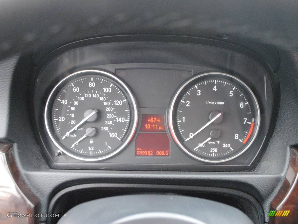 2009 BMW 3 Series 335i Coupe Gauges Photo #66707945