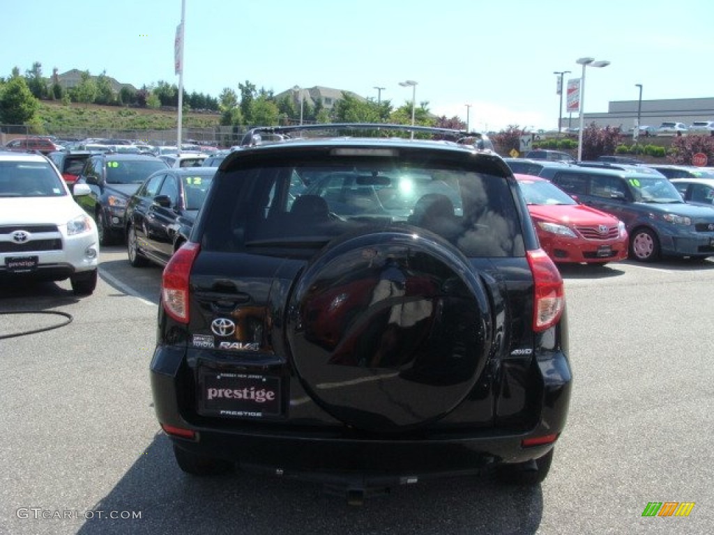 2008 RAV4 Limited 4WD - Black / Taupe photo #5