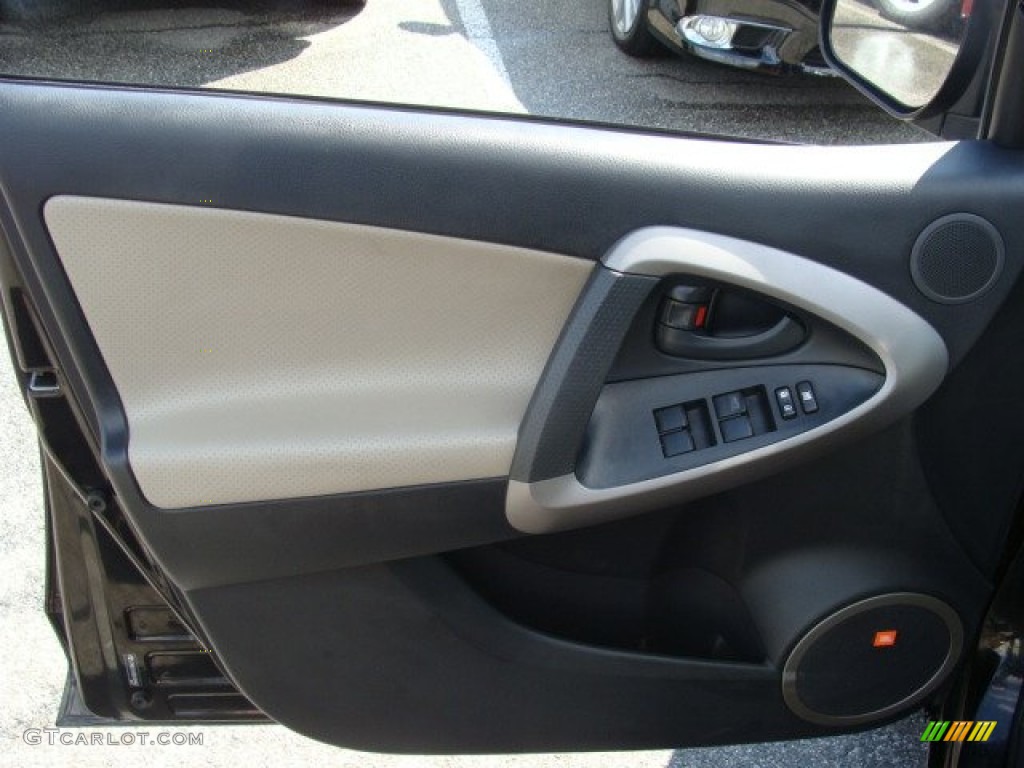 2008 RAV4 Limited 4WD - Black / Taupe photo #6