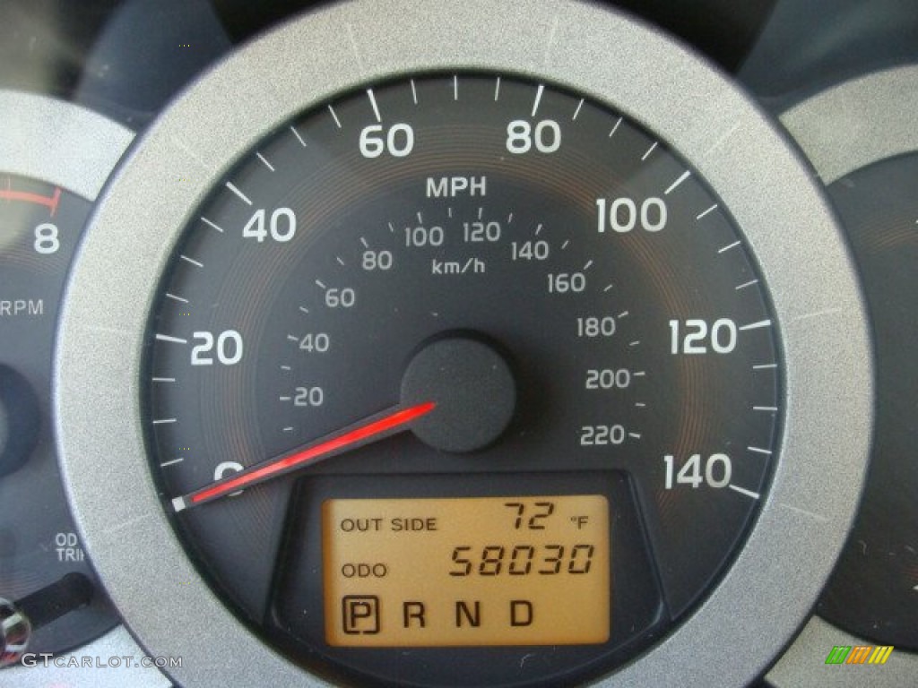 2008 RAV4 Limited 4WD - Black / Taupe photo #10