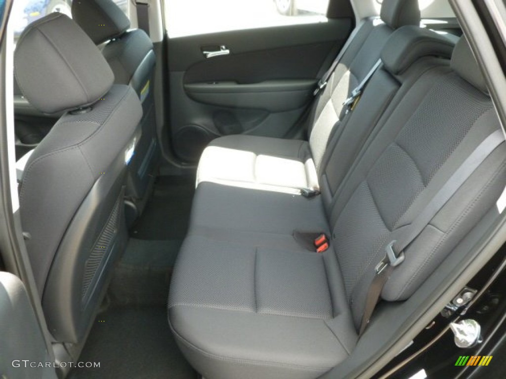 2012 Elantra GLS Touring - Black Noir Pearl / Black photo #14