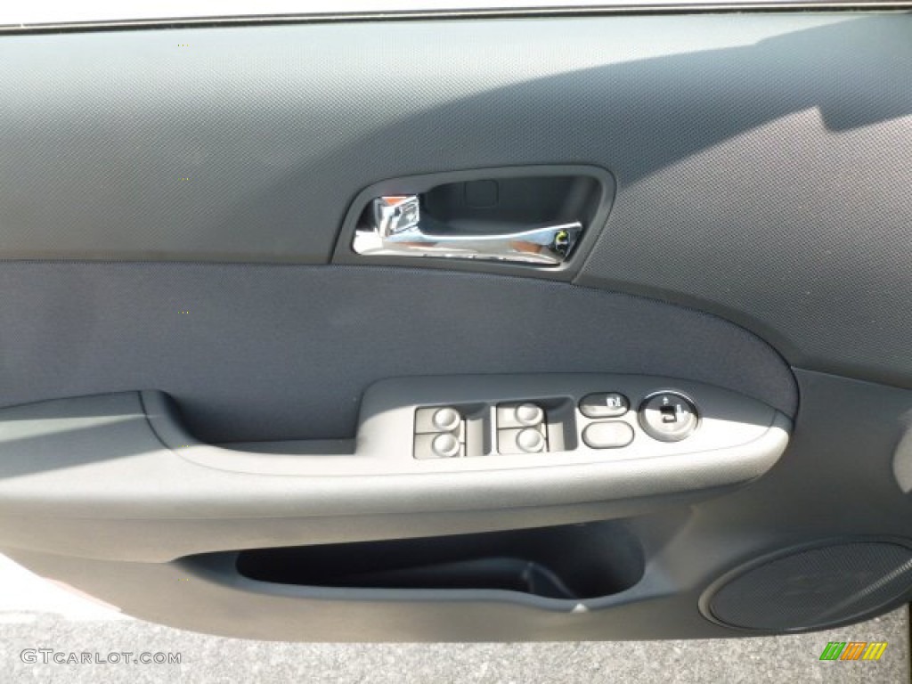 2012 Elantra GLS Touring - Black Noir Pearl / Black photo #18