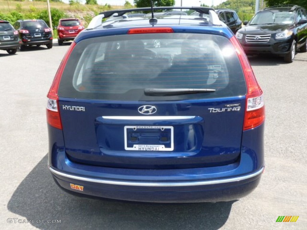 2012 Elantra SE Touring - Atlantic Blue / Black photo #6