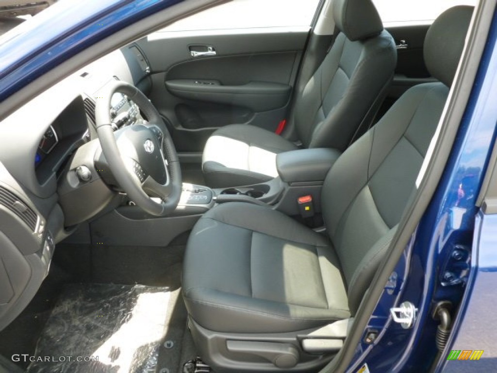 2012 Elantra SE Touring - Atlantic Blue / Black photo #16