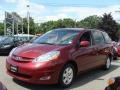 2010 Salsa Red Pearl Toyota Sienna XLE  photo #3