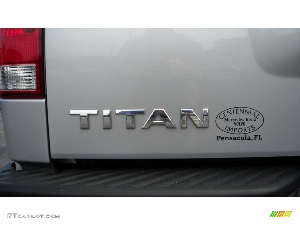 2010 Titan LE Crew Cab - Radiant Silver / Charcoal photo #19