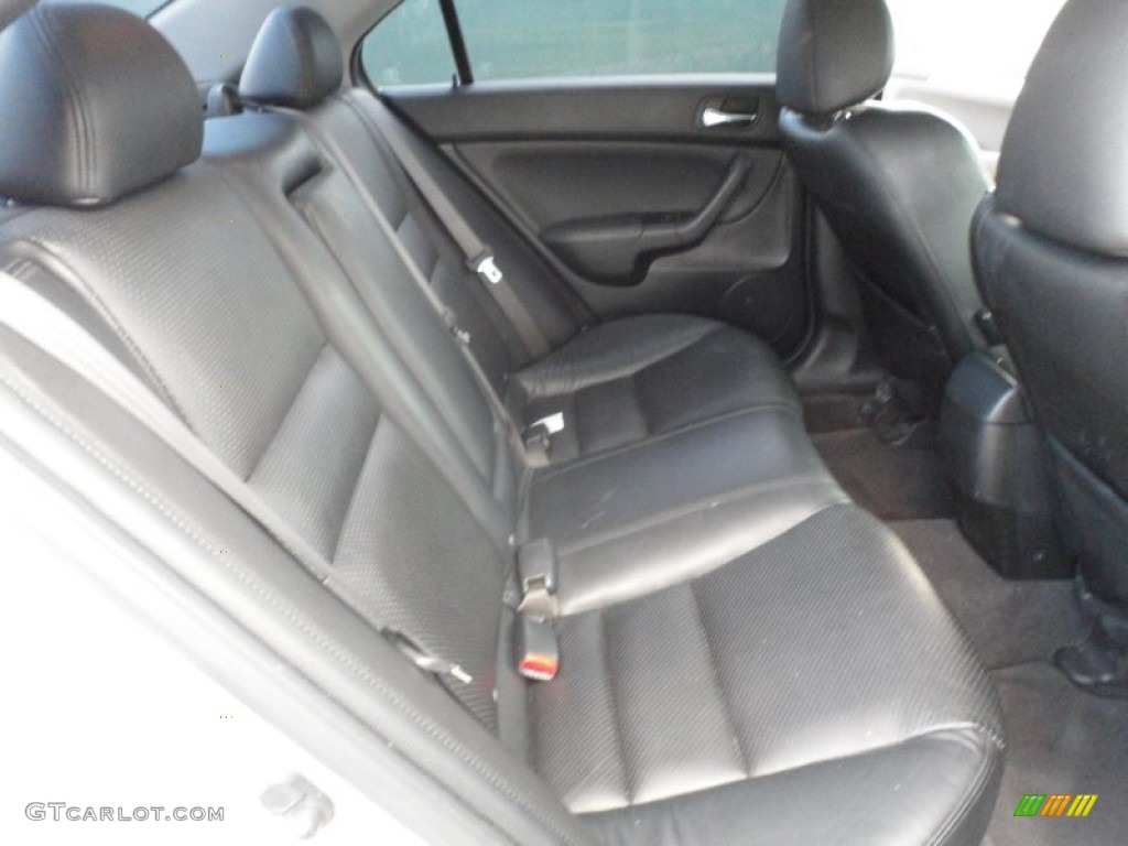 2008 Acura TSX Sedan Rear Seat Photo #66710675