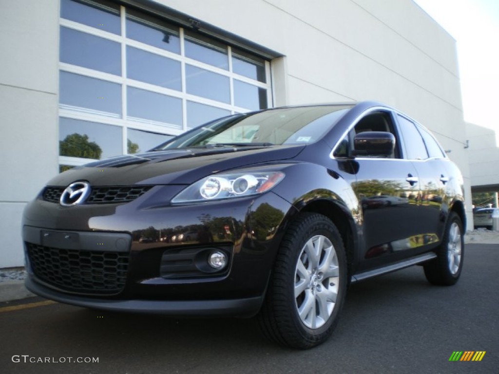 2008 CX-7 Grand Touring - Black Cherry Mica / Sand photo #1