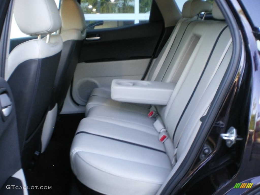 2008 CX-7 Grand Touring - Black Cherry Mica / Sand photo #7