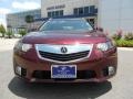 2012 Basque Red Pearl Acura TSX Technology Sport Wagon  photo #2
