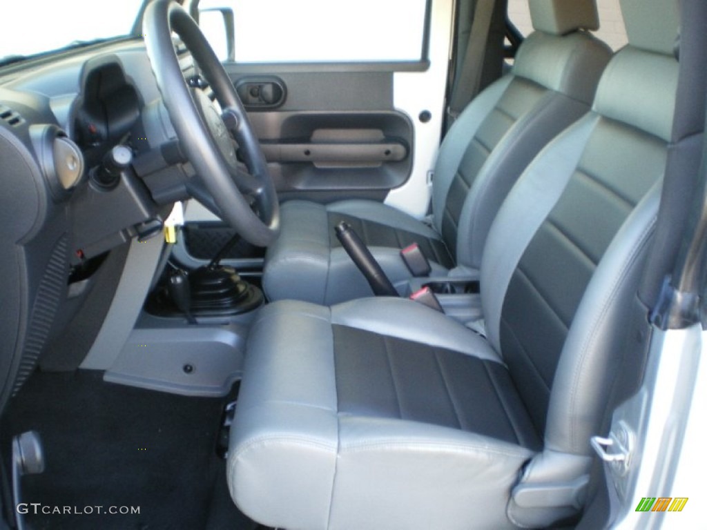 Dark Slate Gray/Medium Slate Gray Interior 2008 Jeep Wrangler X 4x4 Photo #66711164