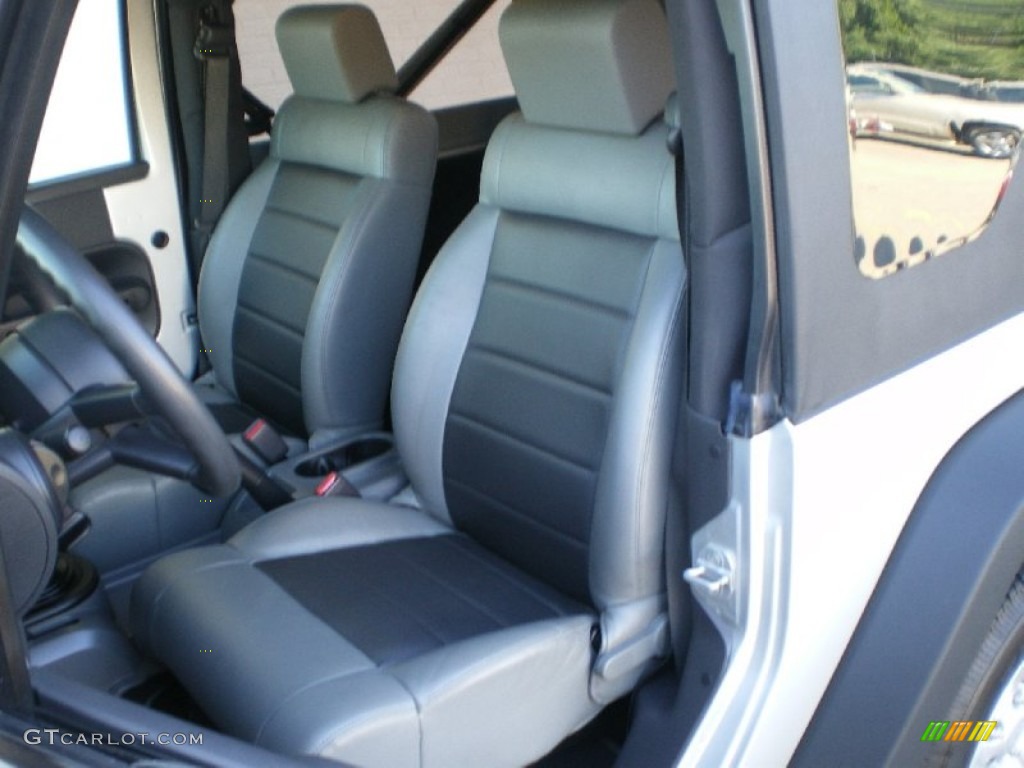 2008 Jeep Wrangler X 4x4 Front Seat Photo #66711173