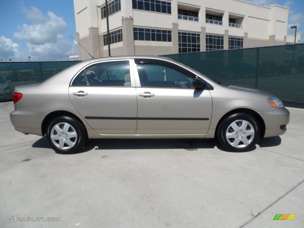 2006 Corolla CE - Desert Sand Mica / Beige photo #2