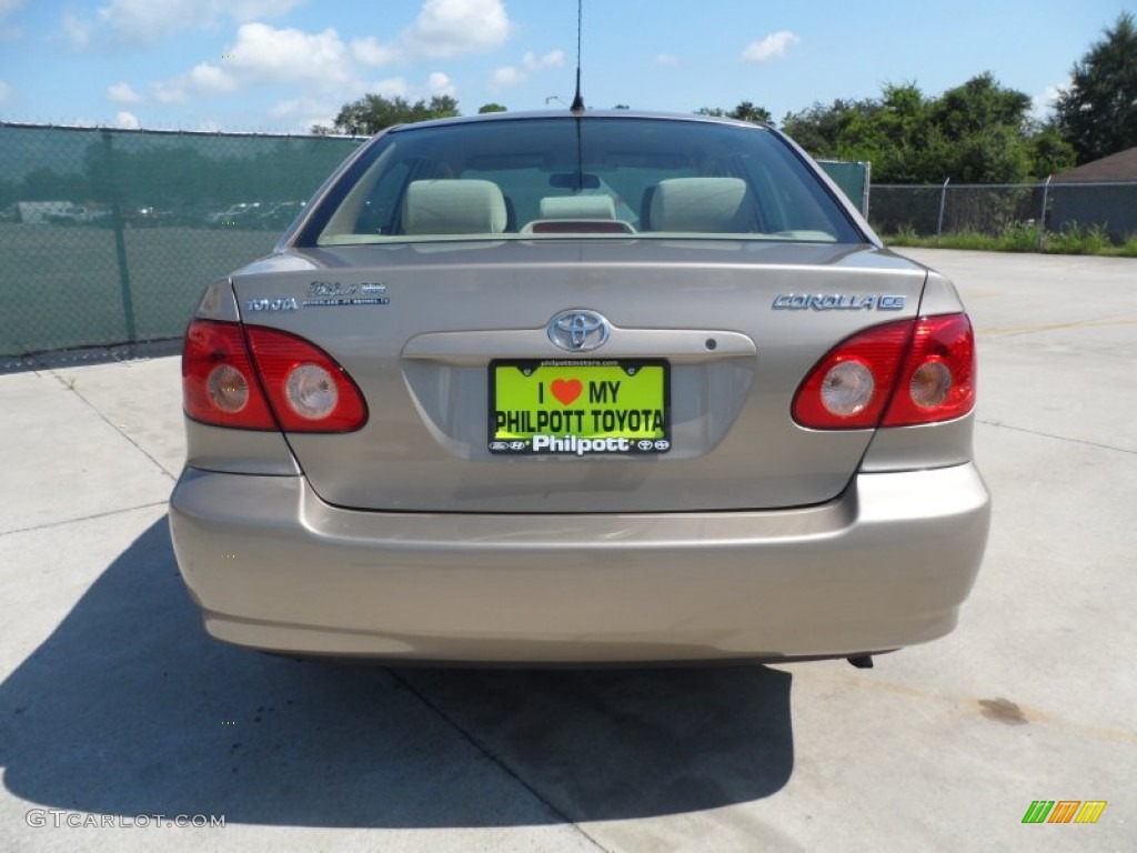 2006 Corolla CE - Desert Sand Mica / Beige photo #4