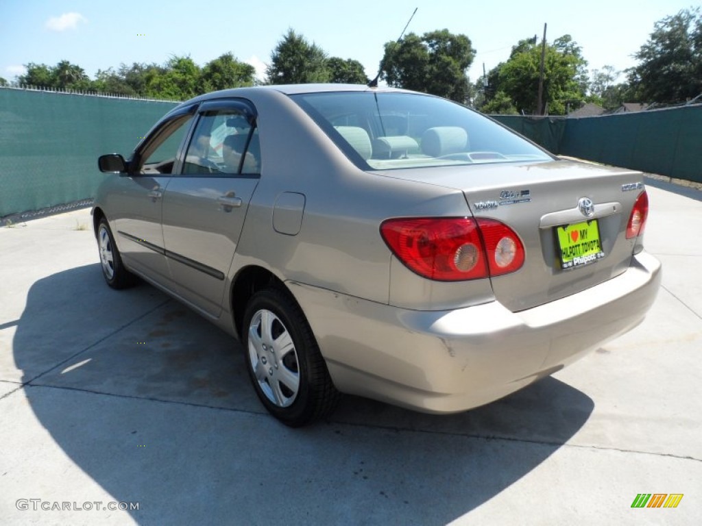 2006 Corolla CE - Desert Sand Mica / Beige photo #5