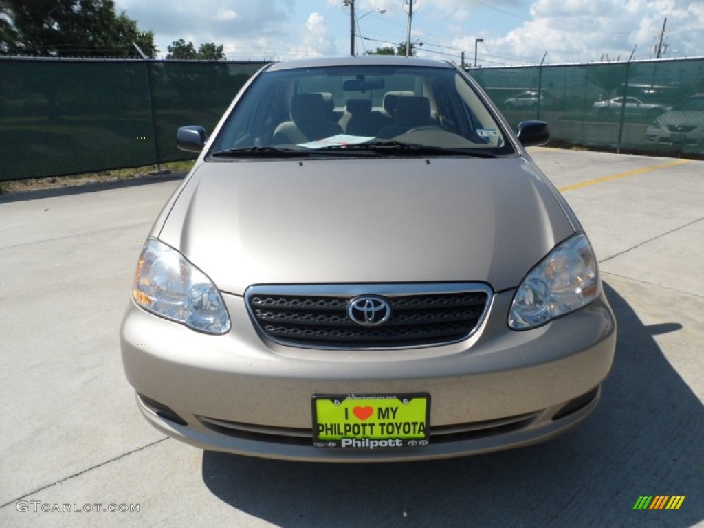 2006 Corolla CE - Desert Sand Mica / Beige photo #8