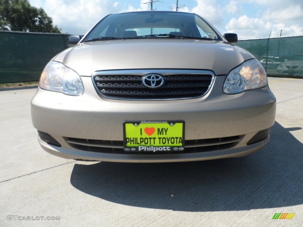 2006 Corolla CE - Desert Sand Mica / Beige photo #9