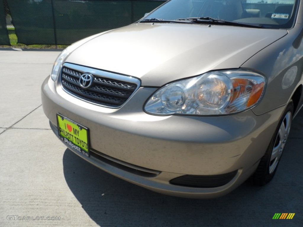 2006 Corolla CE - Desert Sand Mica / Beige photo #11
